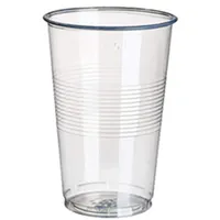 Papstar Plastikbecher 0,3 l Transparent 100 St.