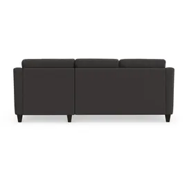 sit&more Ecksofa SIT & MORE "Farö L-Form", grau (fango), B:234cm H:90cm T:168cm, Sofas, Ecksofa, inklusive Federkern, wahlweise mit Bettfunktion und Bettkasten