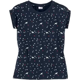 KangaROOS T-Shirt "Allover-Muster", Mädchen, Gr.