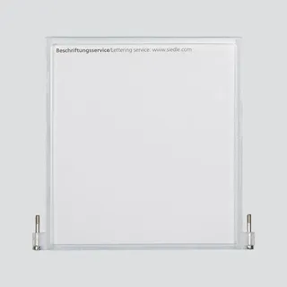 Siedle Namensschildtasche klar 200007031-00