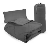 BestLivings Reise Bettenset 2tlg Anthrazit