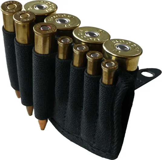 Das Etui 3x gr. Kugel/4x kl. Kugel/4x Schrot Olivgrün Cordura