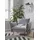 OTTO home Cocktailsessel Stine Polyester 96 x 86 x 86 cm Grau