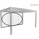 Biohort Klarglas Gr. 4 m rechts 364,5 x 234,9 cm dunkelgrau, metallic