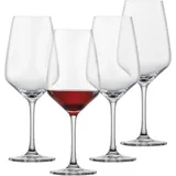 Schott Zwiesel Rotweinglas Tulip (4er-Set), zeitlose Weingläser für Rotwein, spülmaschinenfeste Tritan-Kristallgläser, Made in Germany (Art.-Nr. 123606)