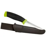 Morakniv Fishing Comfort Allzweckmesser 9,8 cm Gelb/Schwarz/Silberfarben