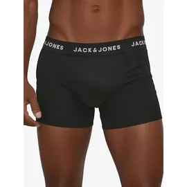 JACK & JONES Boxershorts Herren 10er Pack JACANTON 5X Schwarz | 5X Schwarz M