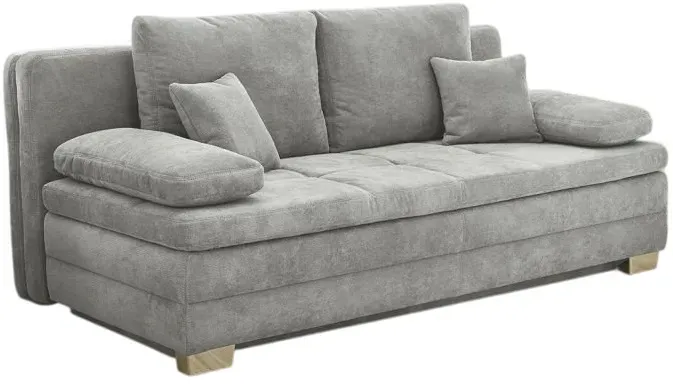 JOB Schlafsofa Lindau in grau ca. 203 cm breit