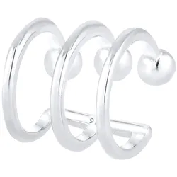 Elli Single Earcuff Ohrklemme Kugeln Basic 925 Silber Earcuffs   Damen 