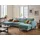 best mobilier Jake, Ecksofa 7 Sitz(e) Blau