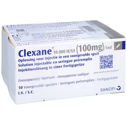 CLEXANE 10.000 I.E. 100mg/ml Inj.-Lsg.i.e.F.-Sp. 20 St