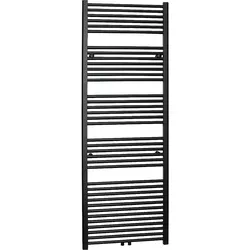 Handtuch-Heizkörper Jessica mit Mittelanschluss (Ausführung: Handtuchheizkörper Jessica 1250x460mm Mittelanschluss schwarz)