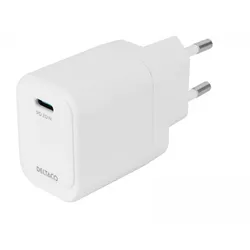 Deltaco 20W USB-C Wandladegerät - Weiß