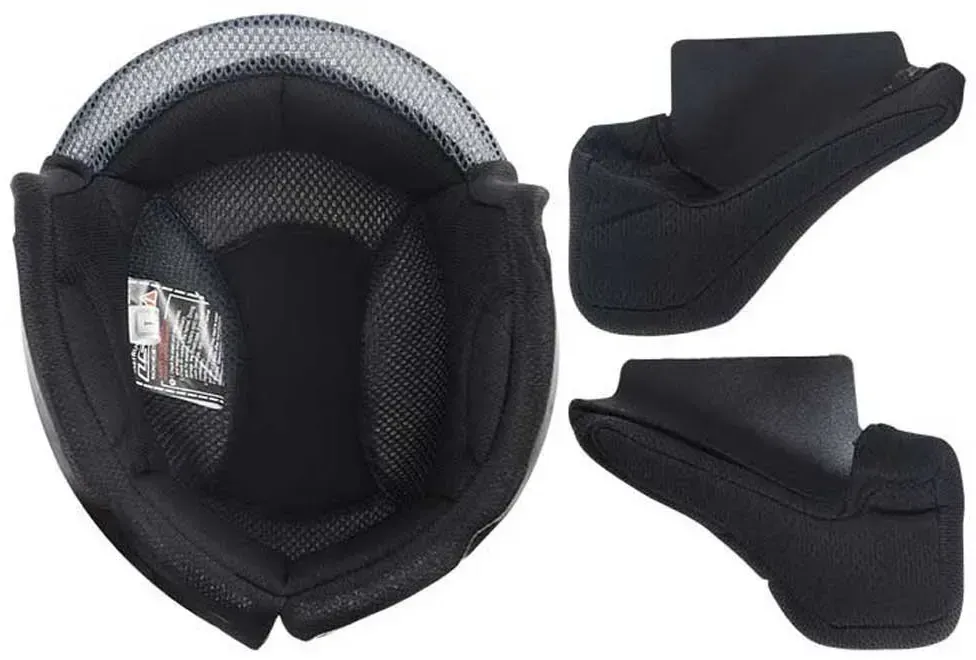 Ls2 Of558 Lux Innenpolsterung - Black - 2XL
