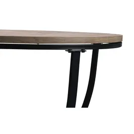 M2 Kollektion Couchtisch Palermo in schwarz, B/H/T = 80x43x80cm