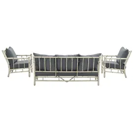 Garden Impressions Lombok Loungeset 4-tlg. braun/grau