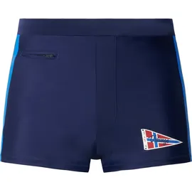 Jan Vanderstorm Badehose WAINO Blau/Schwarz L/XL