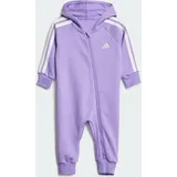 Adidas Essentials 3-Streifen Overall Violet Fusion / White 74