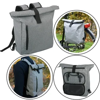 Preiswert & Gut Fahrradrucksack 15 l grau