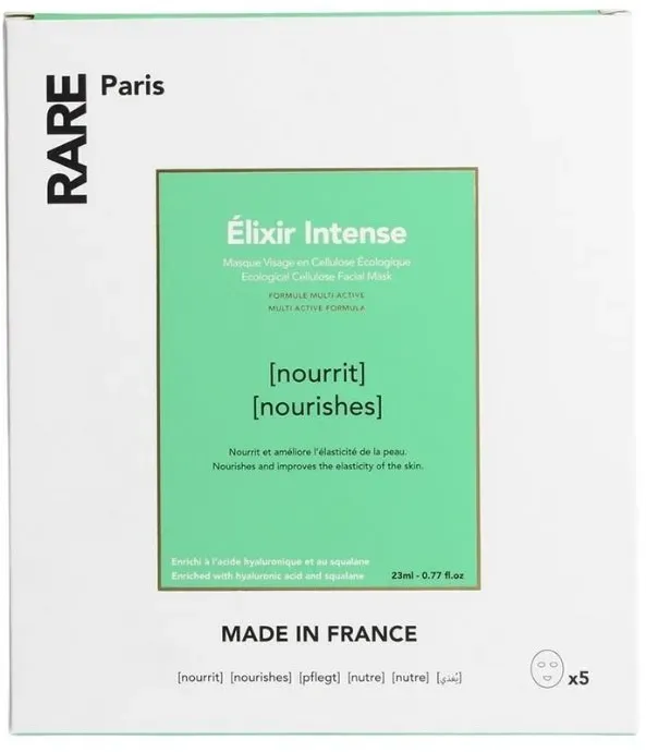 RARE Paris  Èlixir Intense Face Mask (5 masks) (5 pc)