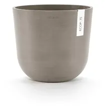 Ecopots Oslo Ø 25 x 21,8 cm Braungrau