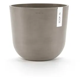 Ecopots Oslo Ø 25 x 21,8 cm Braungrau