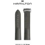 Hamilton Leder Jazzmaster Band-set Leder Grau-22/20 H690.325.123 - grau