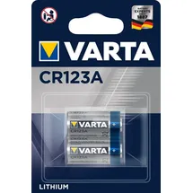 Varta CR123A 1430 mAh 2 St.