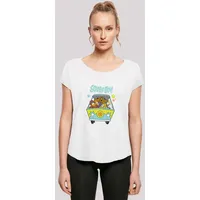 F4NT4STIC Long Cut T-Shirt Scooby Doo Mystery Machine Group