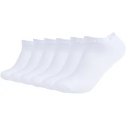 Kurzsocken »mesh ventilation«, (6er Pack), mit dezentem Markenlogo, Gr. 39 (42), white, , 83368204-39