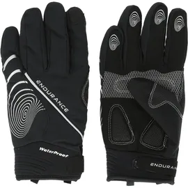 Endurance Fingerhandschuhe Amiens schwarz|blau XL
