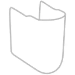 Ablaufhaube „Subway 2.0“ 19 × 25 cm
