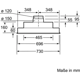 Siemens LB75565 Lüfterbaustein 73 cm