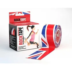 RockTape Kinesiologie-Tape -(5cm x 5m)- UK-Flagge 5 M