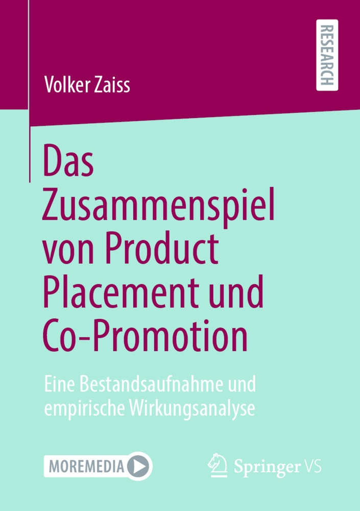 Das Zusammenspiel Von Product Placement Und Co-Promotion - Volker Zaiss  Kartoniert (TB)