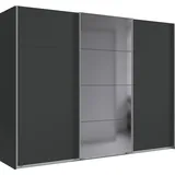 WIMEX Schwebetürenschrank Ernie 270 x 210 x 65 cm Grau