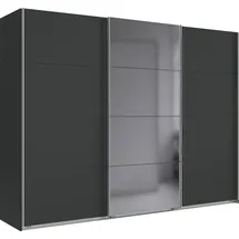 WIMEX Schwebetürenschrank Ernie 270 x 210 x 65 cm Grau