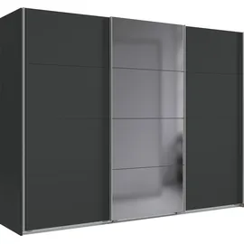 WIMEX Schwebetürenschrank Ernie 270 x 210 x 65 cm Grau