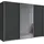 WIMEX Schwebetürenschrank Ernie 270 x 210 x 65 cm Grau