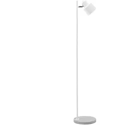 Stehlampe weiß 149 cm rund CORBONES