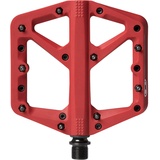 Crankbrothers Stamp 1 Large Pedale rot