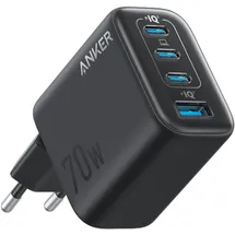 Anker Zolo 3-USB-C + USB-A Schnellladegerät 70W Schwarz