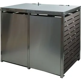 MCW Mülltonnenverkleidung K14 134 x 119 x 84 cm anthrazit