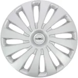 WRC 007584 Radkappen für das Auto 14 Zoll, Silber