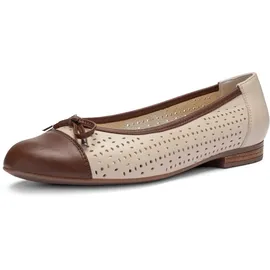 ARA Damen Sardinia Ballerinas, Mocca,Beach, 38.5 EU / 38.5 EU