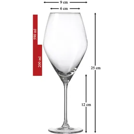 Ritzenhoff & Breker Salsa Rotweinglas 0,59 l 6 St.