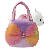 AURORA Fancy Pals Big Bow Princess Puppy 20 cm Weiß/Pink