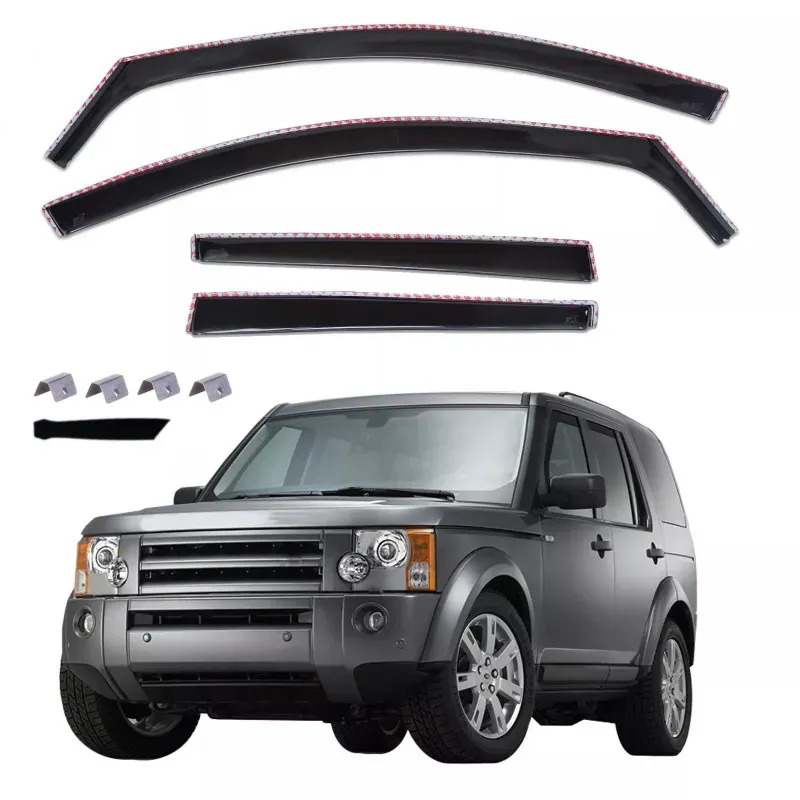 Set mit 4 Windabweisern für Land Rover Discovery 3/4 (2005–2016)