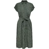 Only Hemdblusenkleid Grün 36
