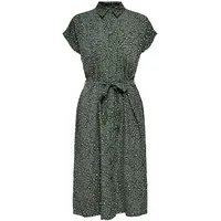 Only Hemdblusenkleid Grün 36